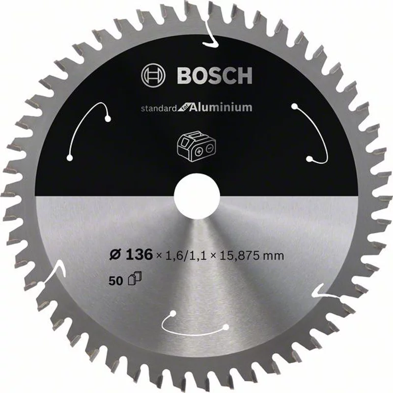 Bild von Bosch KreissÃ¤geblatt Standard for Aluminium 140Â xÂ 1;6/1;1Â xÂ