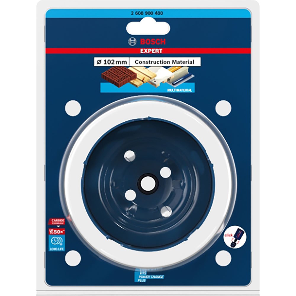 Bild von Bosch Accesorios Expert Construction Material Power Change 102 Mm Lochsäge Für Holz