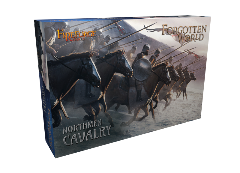 Bild von Northmen Cavalry Fireforge Games Forgotten World  Northern Kingdom Krieger 28mm