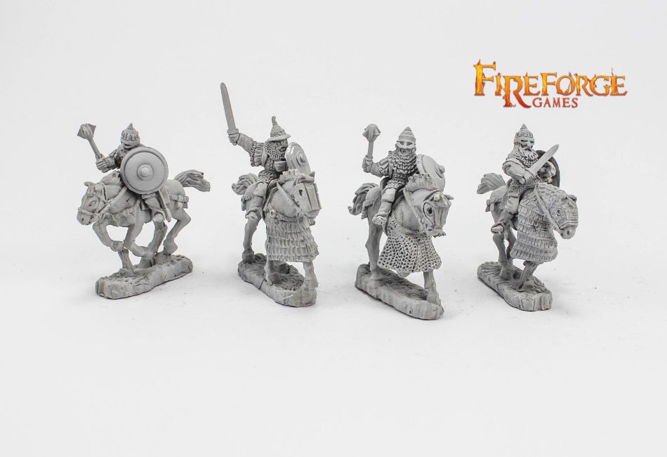 Bild von Senior Druzhina Mixed Weapons Fireforge Games Middle Ages Ritter Knight Russian