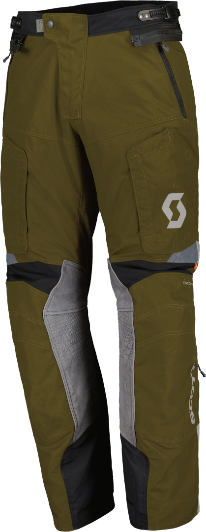 Bild von Scott Dualraid Dryo Motorrad Textilhose, grün, Größe 4XL für Männer