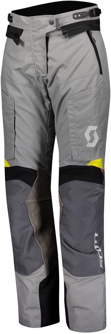 Bild von Scott Dualraid Dryo Damen Motorrad Textilhose, grau-gelb, Größe 36