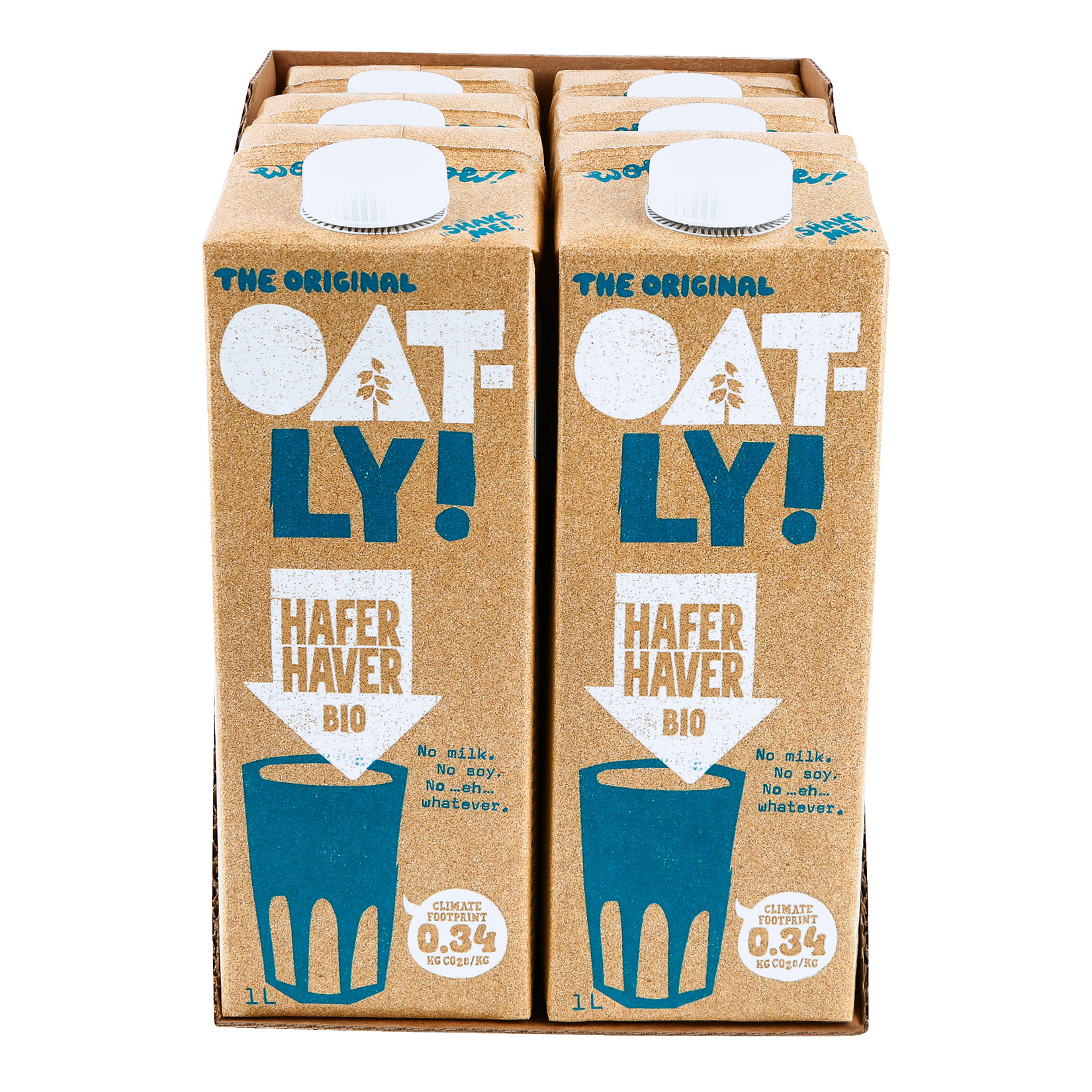 Bild von Oatly Haferdrink Classic Bio 1 Liter, 6er Pack