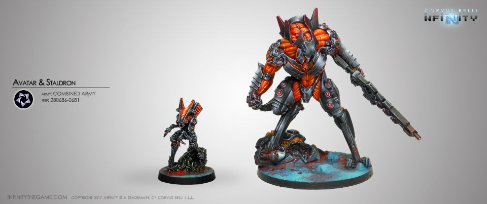 Bild von Infinity - Combined Army Support Pack Corvus Belli 280686 Staldron Multi HMG