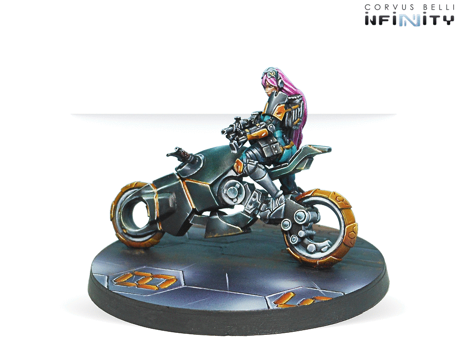 Bild von Infinity NA2 Motorized Bounty Hunters Boarding Shotgun Bike Corvus Belli 280717