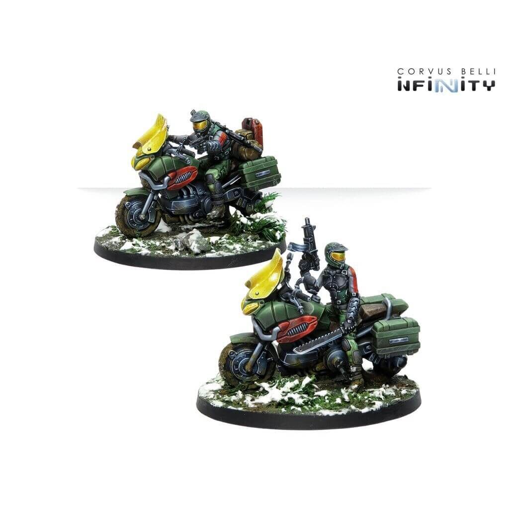 Bild von Infinity Ariadna Dynamo Reg. of Kazak Light Cavalry Corvus Belli INF 281106