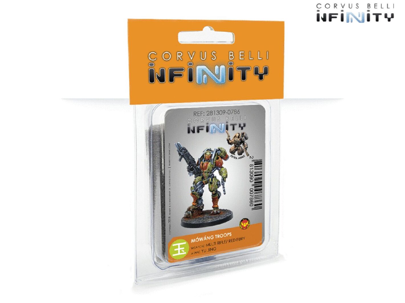 Bild von Infinity Yu Jing Mówáng Troops MULTI Rifle Red Fury) Corvus Belli Mowang Heavy