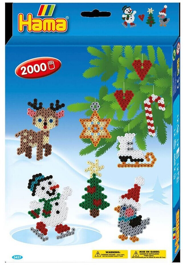 Bild von Hama Bügelperlen midi Weihnachten, Geschenkpackung Durchmesser Bügelperle midi: 5,0 mm - 1 Stück (00003437)