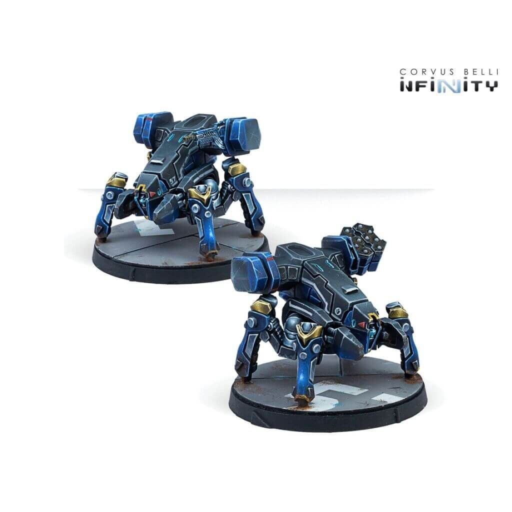 Bild von Infinity O-12 Copperbots Remotes Pack Corvus Belli REM Bot CodeOne
