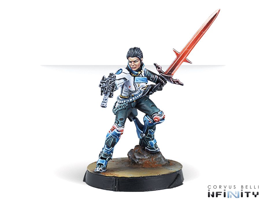 Bild von Infinity Shona Carano Aristeia! Swordmaster (Submachine Gun) CodeOne Aristeia