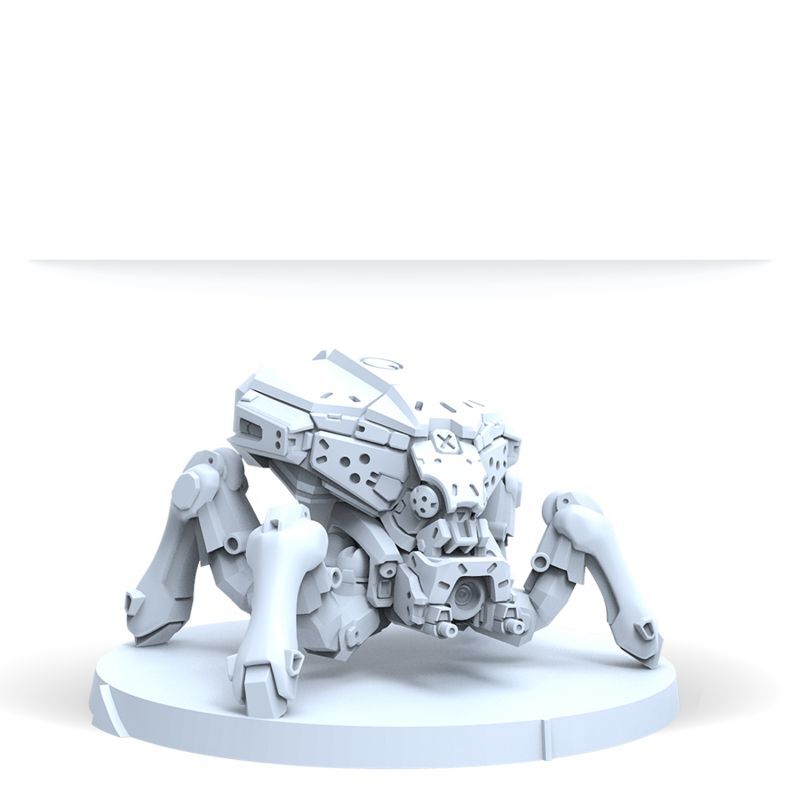 Bild von Infinity O-12 Fuzzbots Corvus Belli Bot Bots CodeOne