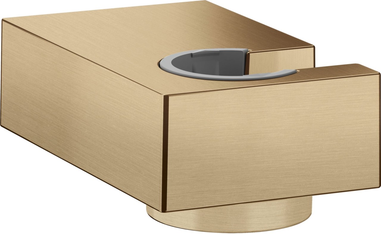 Bild von Hansgrohe Wandhalter Porter E für Handbrausen Brushed Bronze, 28387140 28387140