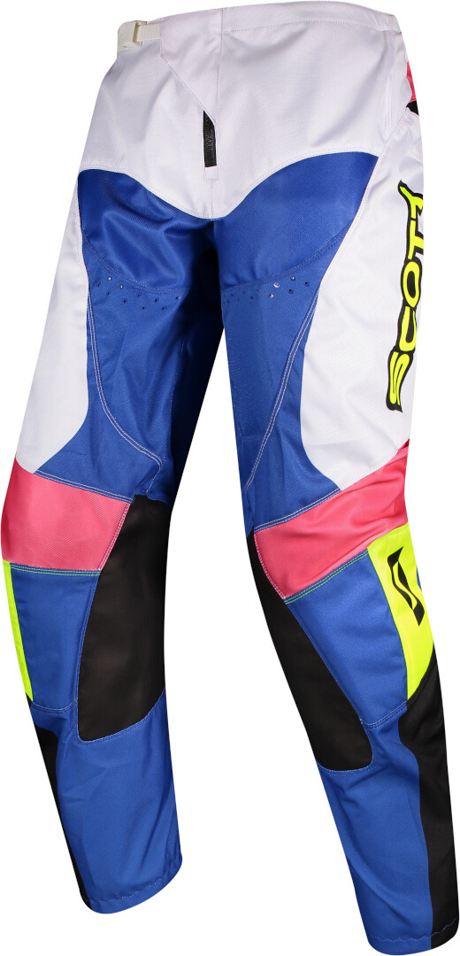 Bild von Scott 350 Race Evo Motocross Hose, weiss-blau, Größe 36 für Männer