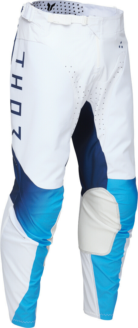 Bild von Thor Launchmode Storm Motocross Hose, weiss-blau, Größe 32 für Männer