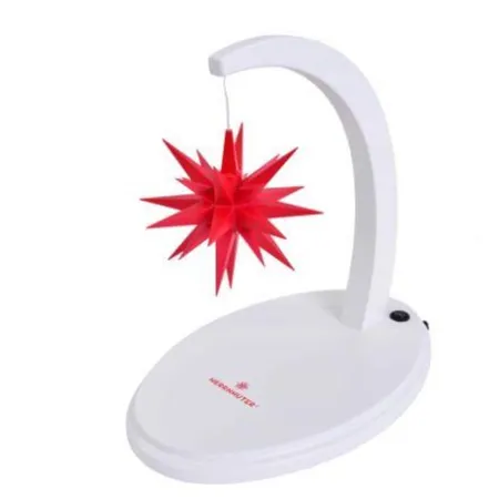 Bild von Herrnhuter Sterne 71230 Sternenbogen - Weißlack - A1e rot