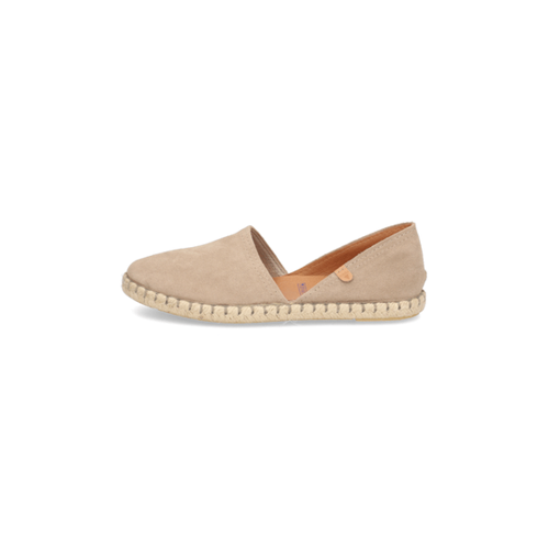 Bild von Verbenas Veloursleder Espadrille - grau