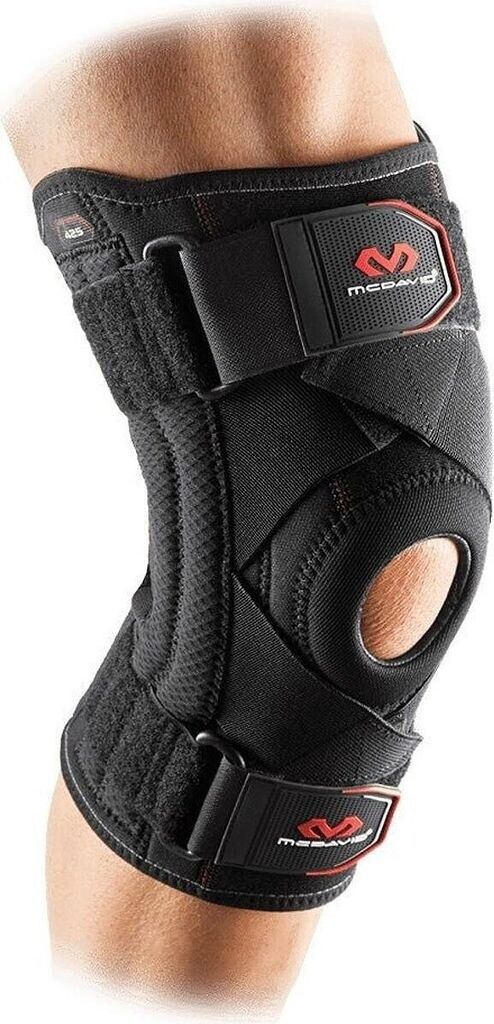 Bild von Mc David Knee Support With Stays And Cross Straps Knee Sleeve Schwarz S