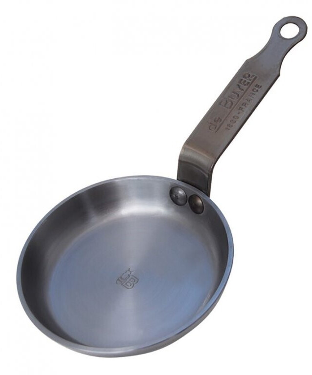 Bild von de Buyer Bratpfanne DE BUYER Blinispfanne Mineral B Element 12 cm, Eisen (Pfannen)