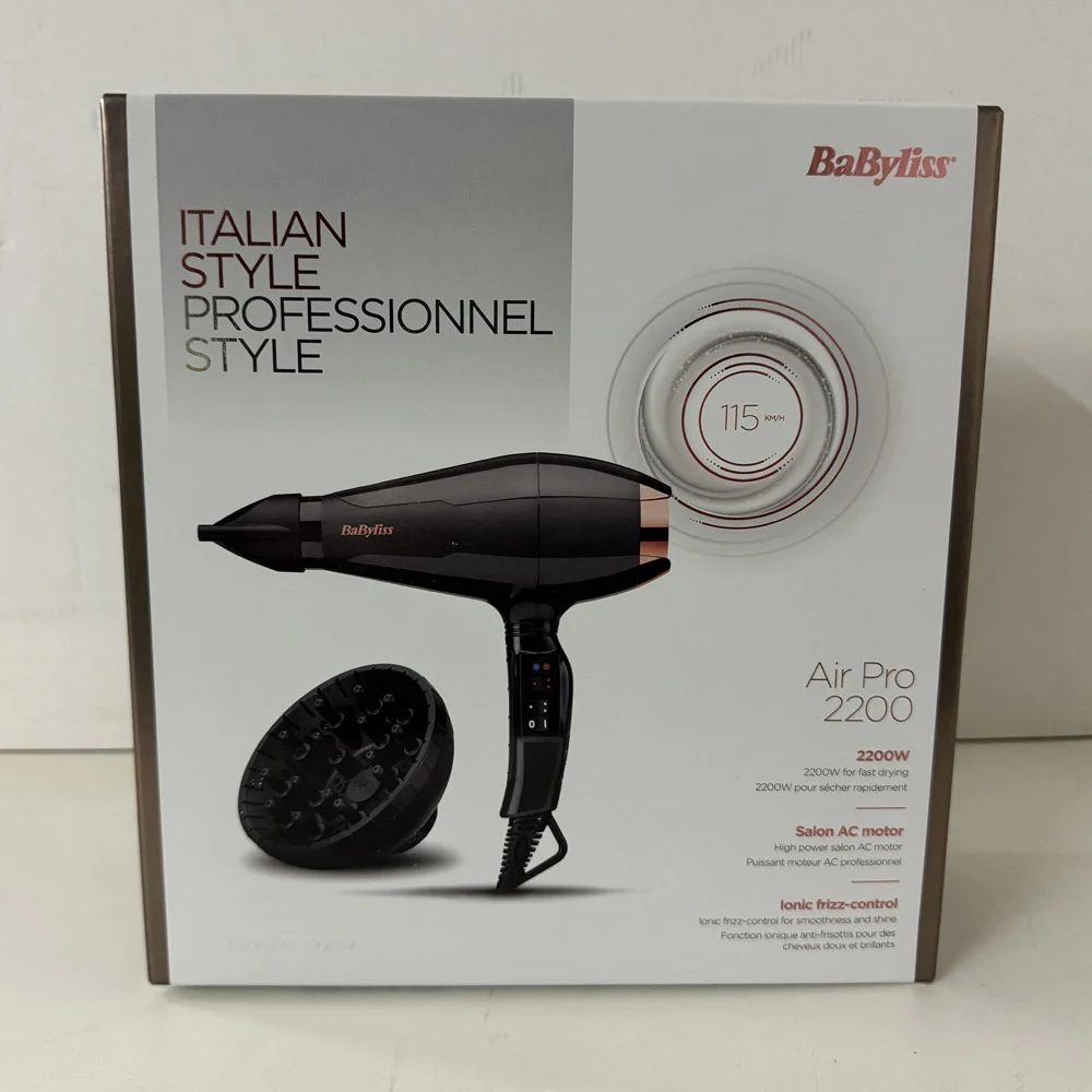 Bild von BaByliss Haartrockner Babyliss Föhn 6719DE 2200 W Haartrockner Mit Diffusionsdüse