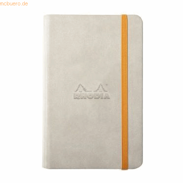 Bild von 2 x Rhodia Notizbuch Rhodiarama A6 96 Blatt blanko beige