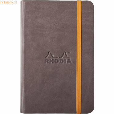 Bild von Rhodia, Heft + Block, Notizbücher und Notizhefte Rho (A6, Liniert, Harter Einband)