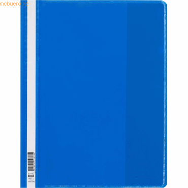 Bild von ELBA Hefter Sichthefter A4+ Sichttasche + Innentasche blau