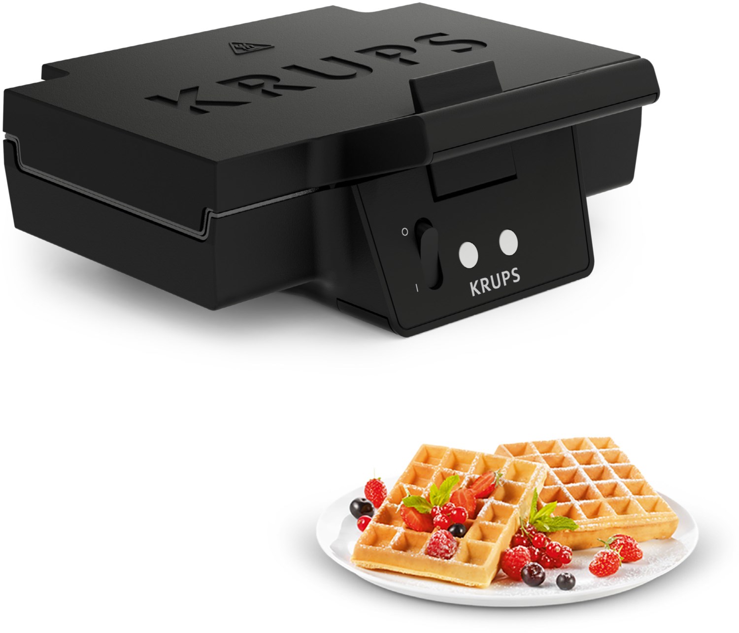 Bild von Krups Waffeleisen FDK252 Waffeleisen schwarz