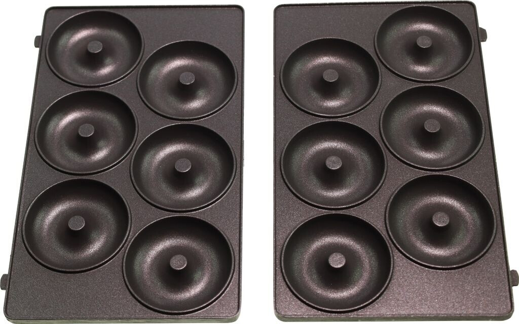 Bild von Tefal Donutplatten XA8011, Metall, passend für Tefal SW852D Snack Collection