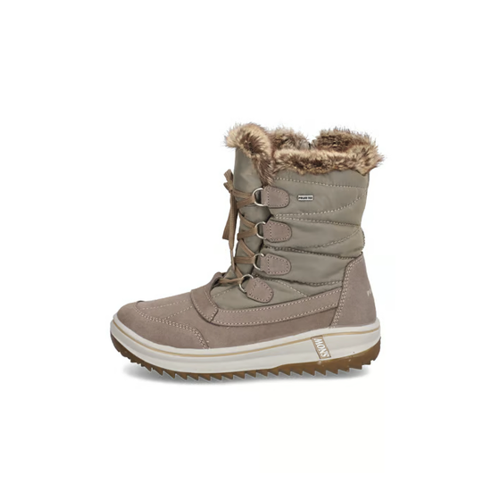 Bild von Polaris Lederkombination Snowboot – Beige für kalte Tage