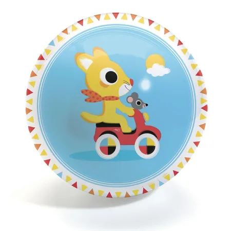 Bild von Djeco Spielball: Cute race Ball - 12 cm ø