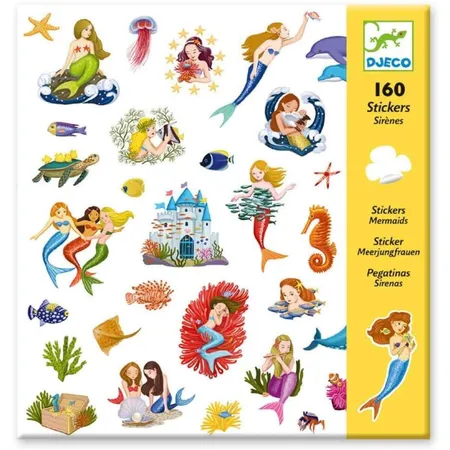 Bild von DJECO Sticker 160 DJECO Sticker für Kinder ab 4 Jahren mit tollen Motiven