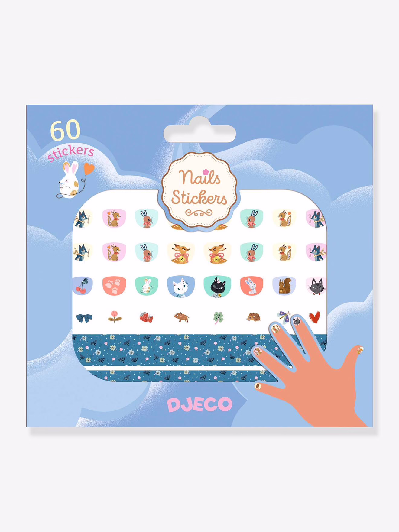 Bild von DJECO Nageldesign Zubehör Djeco Nagelsticker für Kinder Mimi