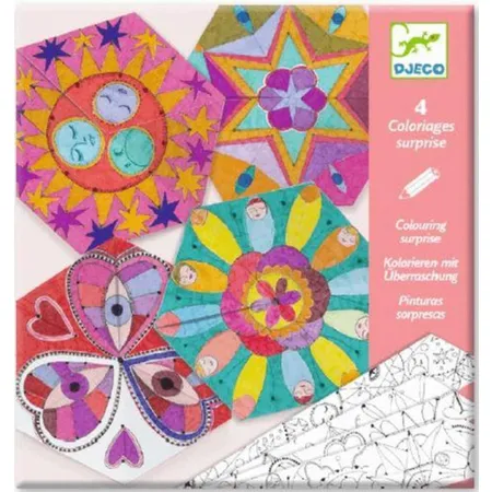 Bild von Djeco Malbuch: Mandalas Sternenbilder