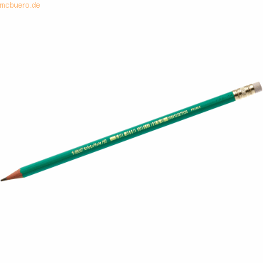 Bild von Bleistift Evolution® Orginal - HB, mit Radierer, grün