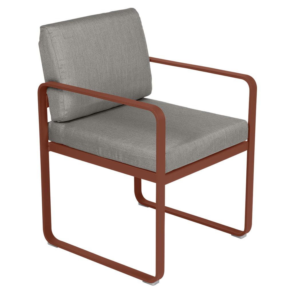 Bild von Bellevie Sessel Outdoor 20 Ockerrot B8 Taupegrau