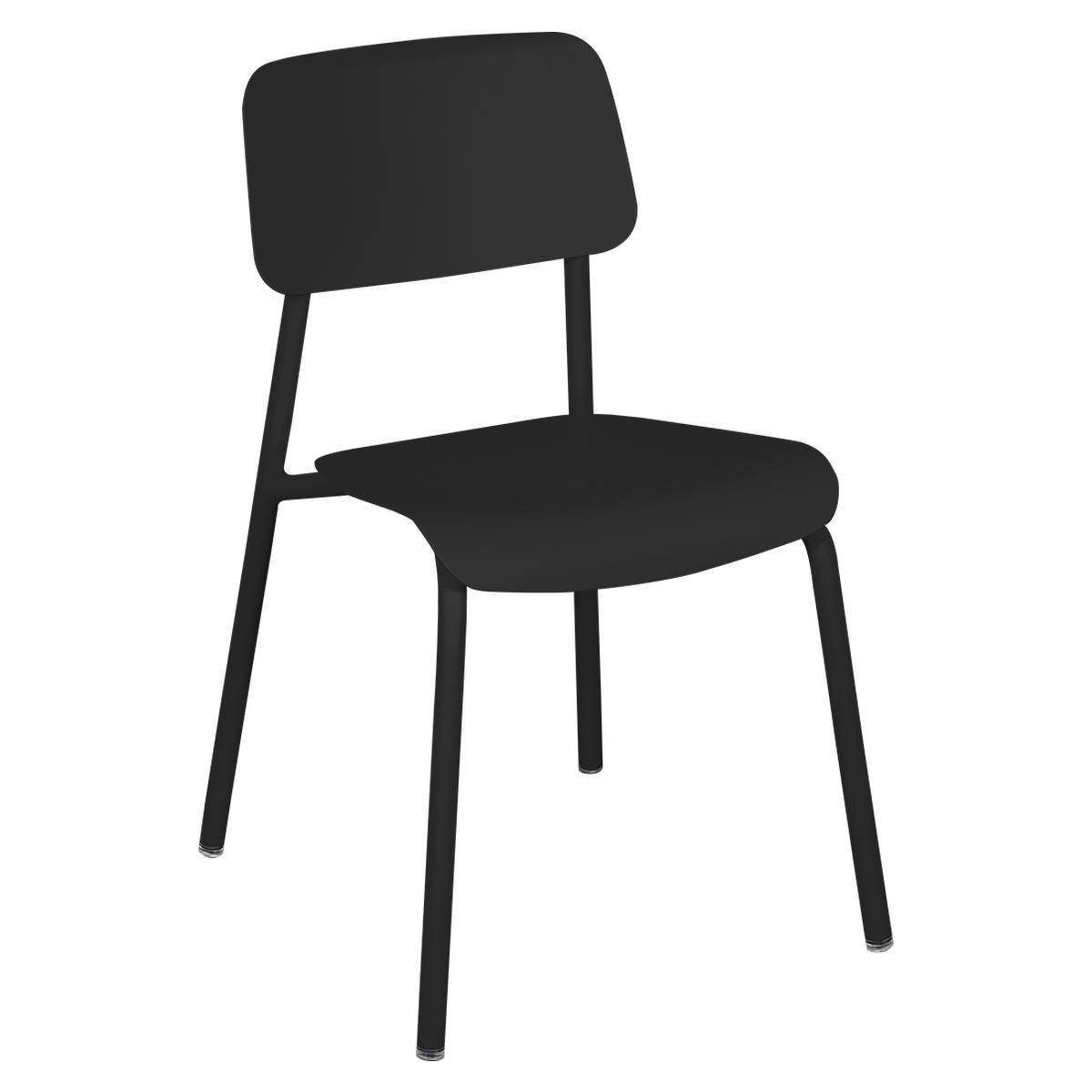 Bild von Studie Stapelstuhl Outdoor Lakritze