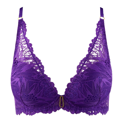 Bild von Aubade La Flowermania Triangel-BH in Lila