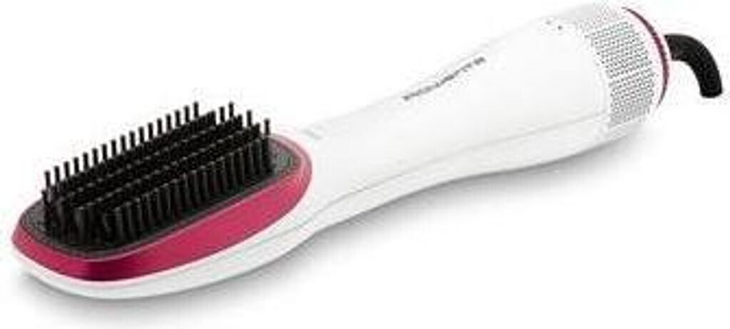 Bild von Rowenta CF6220 Wonder Air Brush Warmluftbürste | Glättbürste | 900 Watt | Ionen-Funktion | Inkl. Aufbewahrungstasche | Weiß/ Rosa, 12 x 10 x 40,5 cm