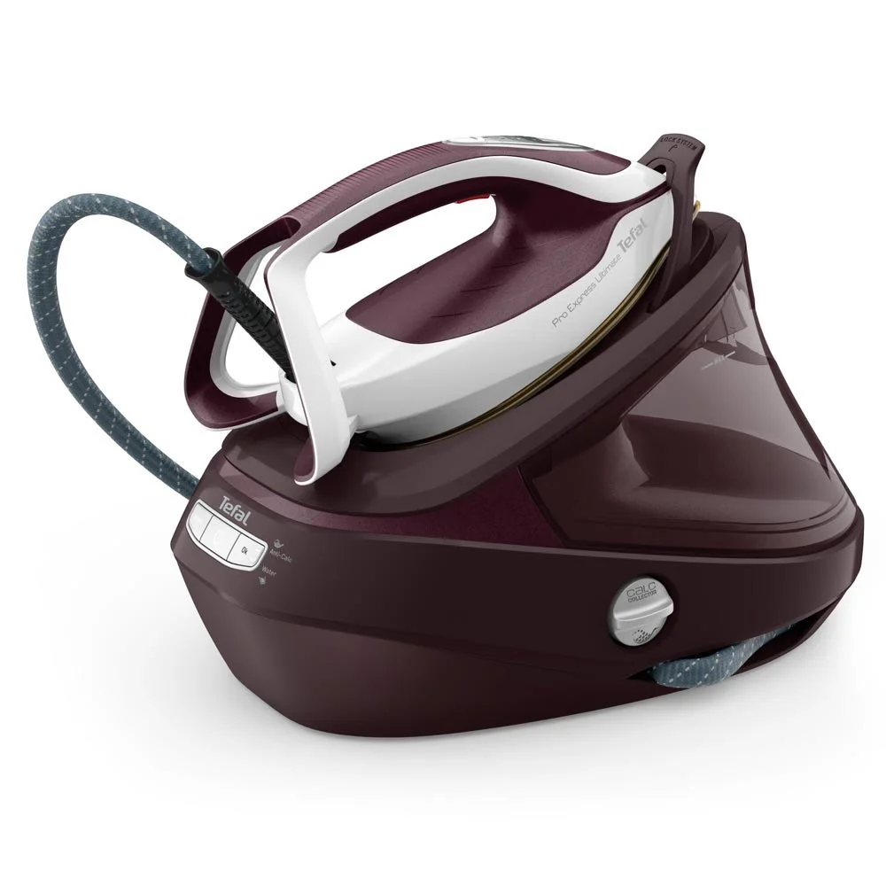 Bild von Tefal Pro Express Ultimate II GV9721 - 600 g/min - Durilium AirGlide Autoclean soleplate - 7,9 bar - 1,2 l - 170 g/min - Rot - Weiß (GV9721)
