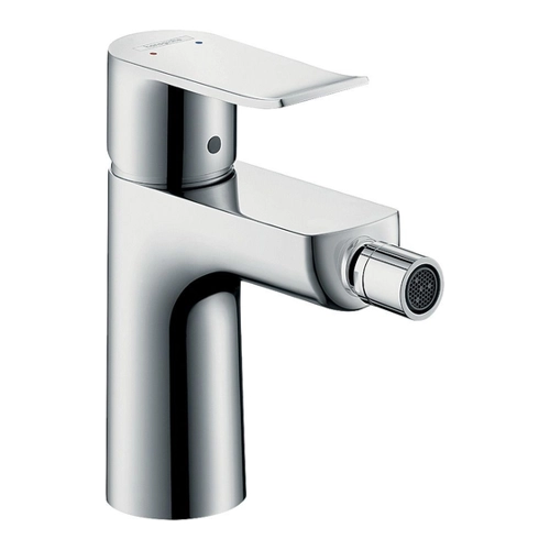 Bild von hansgrohe Metris Einhebel-Bidetarmatur mit Zugstangen-Ablaufgarnitur