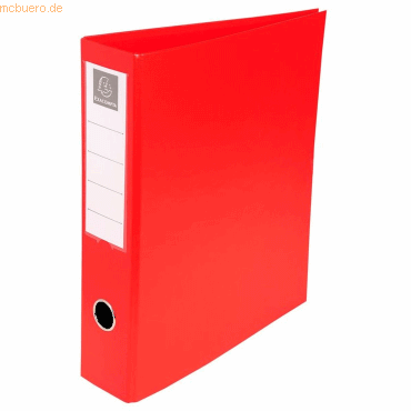 Bild von EXACOMPTA Ringbuch Eco-Carto, A4, 4 Ring-Reißmechanik, rot