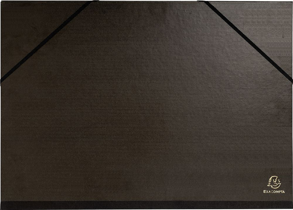Bild von EXACOMPTA Zeichnungsmappe, 320 x 450 mm, Karton, schwarz