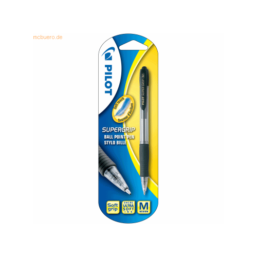 Bild von Pilot Kugelschreiber Super Grip M – Zuverlässiger Begleiter im Büro