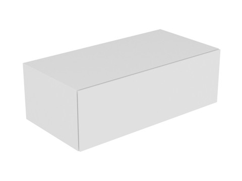 Bild von Keuco Sideboard Edition 11 31324, Bel., 1 Front-Auszug schwarz/Glas schwarz, 31324570100 31324570100