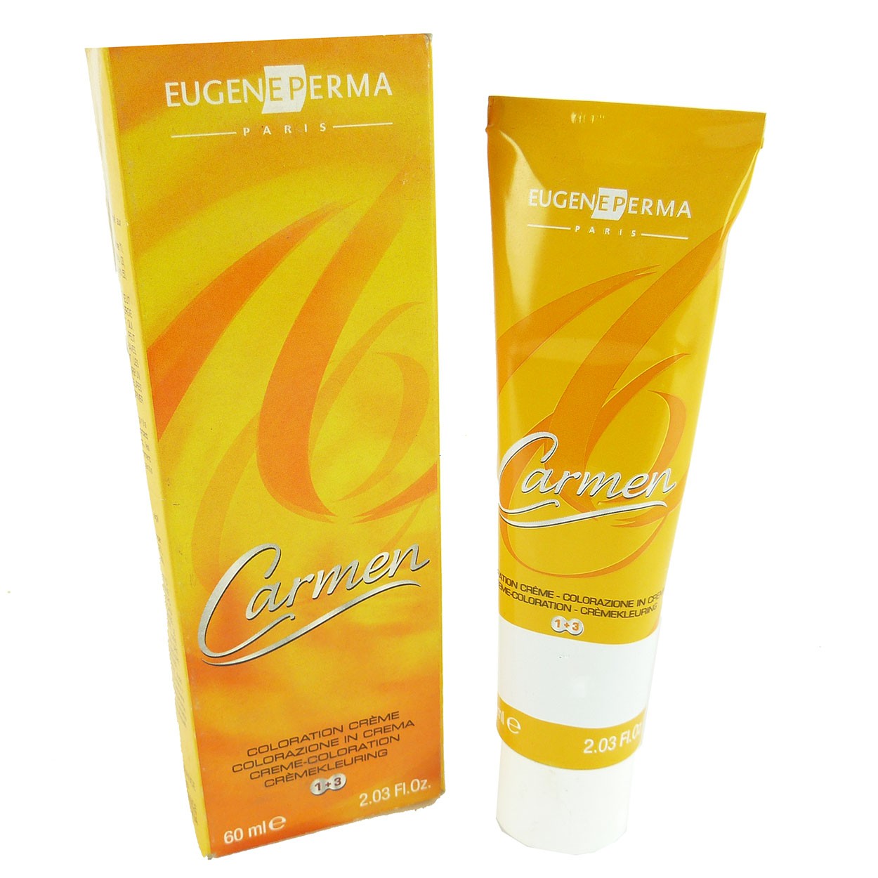 Bild von Eugene Perma Carmen Permanent Coloration  Haar Farbe Creme 60ml - 2002 Ultra Light Pearl Blonde / Ultra Hell Permuttblond