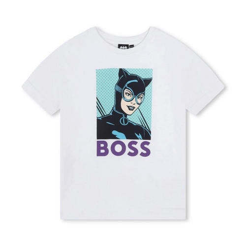 Bild von Boss Kidswear x Warner Bros - Catwoman T-Shirt für junge Superheldinnen