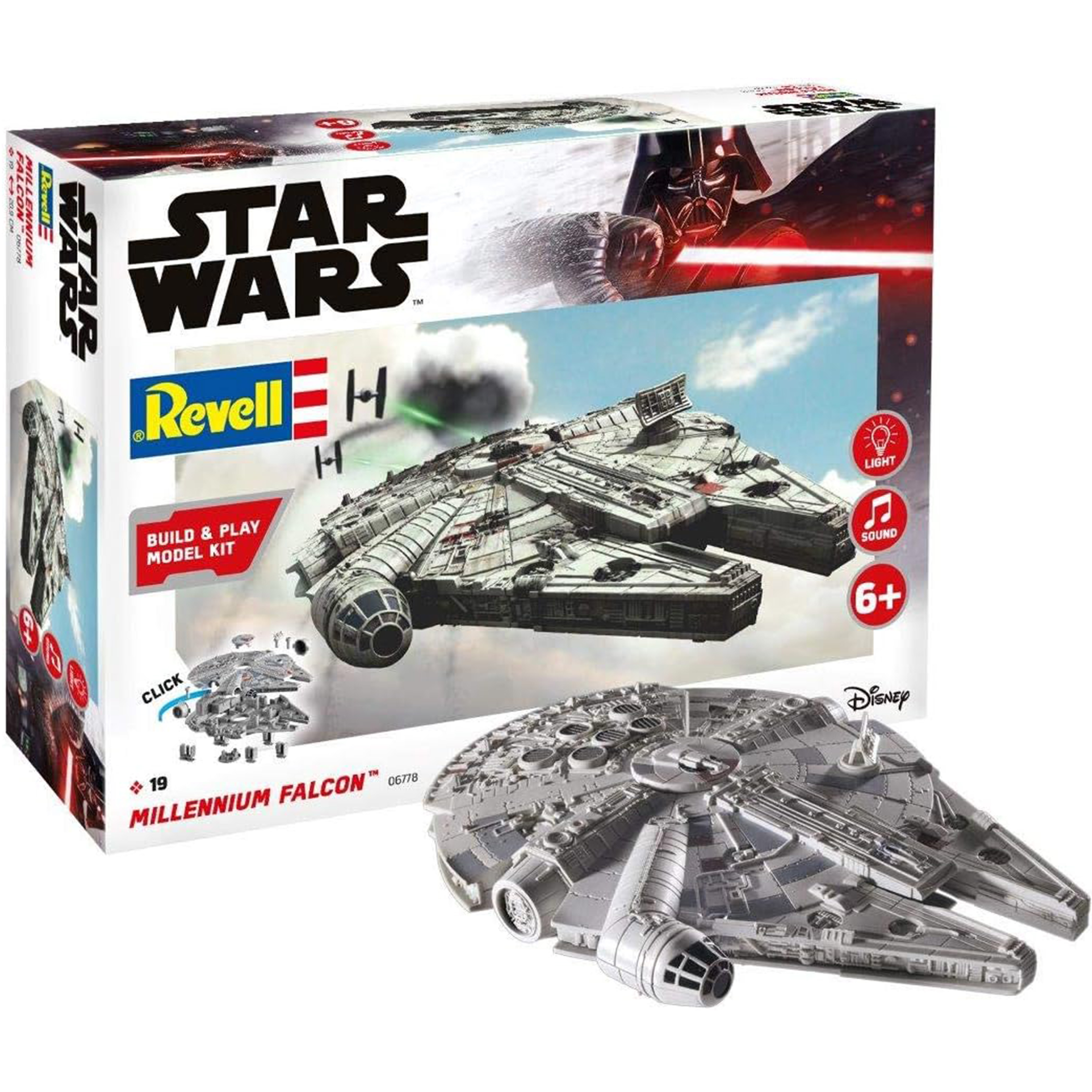 Bild von Revell Build & Play Star Wars Millennium Falcon Modell