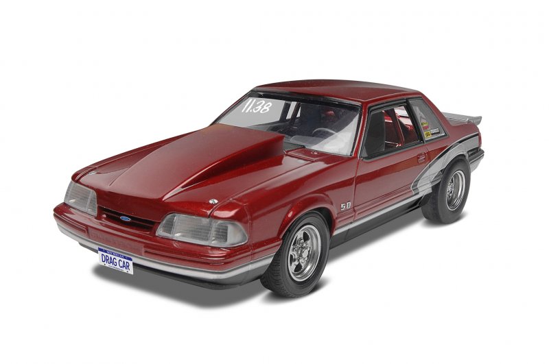 Bild von Revell® Modellbausatz Revell '90 Mustang LX 5.0 Drag Racer, Modellbausatz, 139...