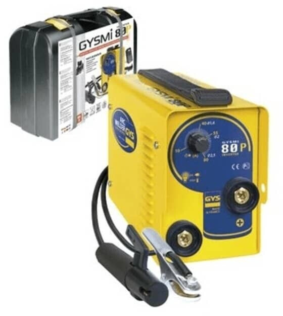 Bild von GYS Elektroschweißgerät GYS I 80P Schweißinverter 10 - 80 A inkl. Zubehör