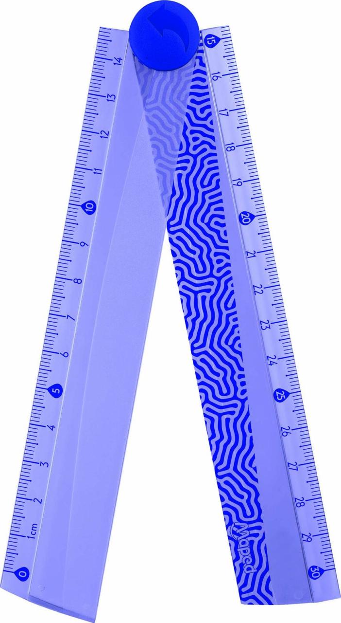 Bild von Maped - Klapplineal DEEPSEA PARADISE - 15/30cm - Verziertes Plastiklineal